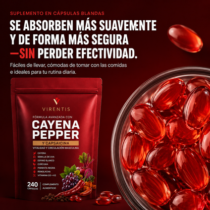 VIRENTIS™ | Vitalidad Masculina y Circulación Natural